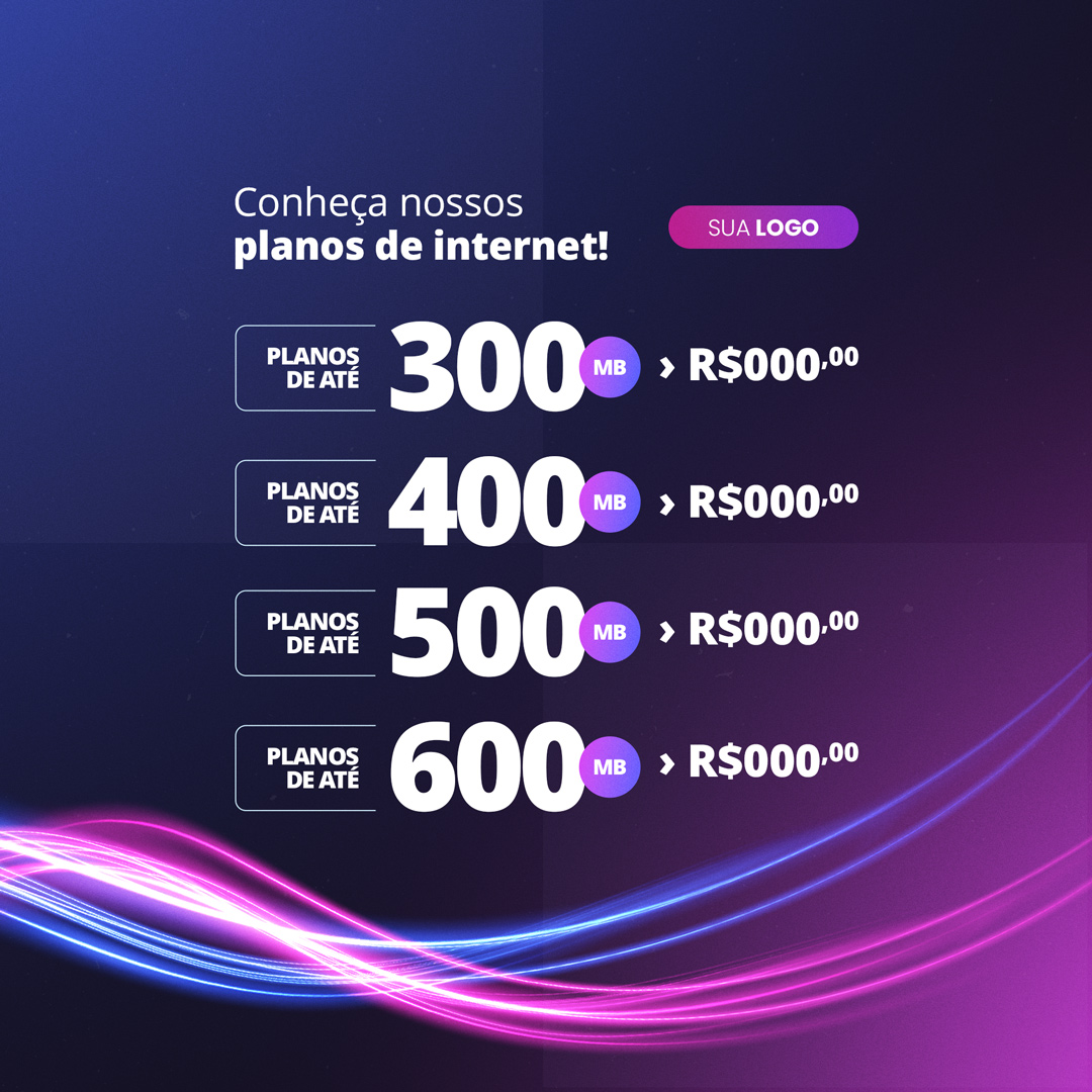 Planos Provedor de Internet