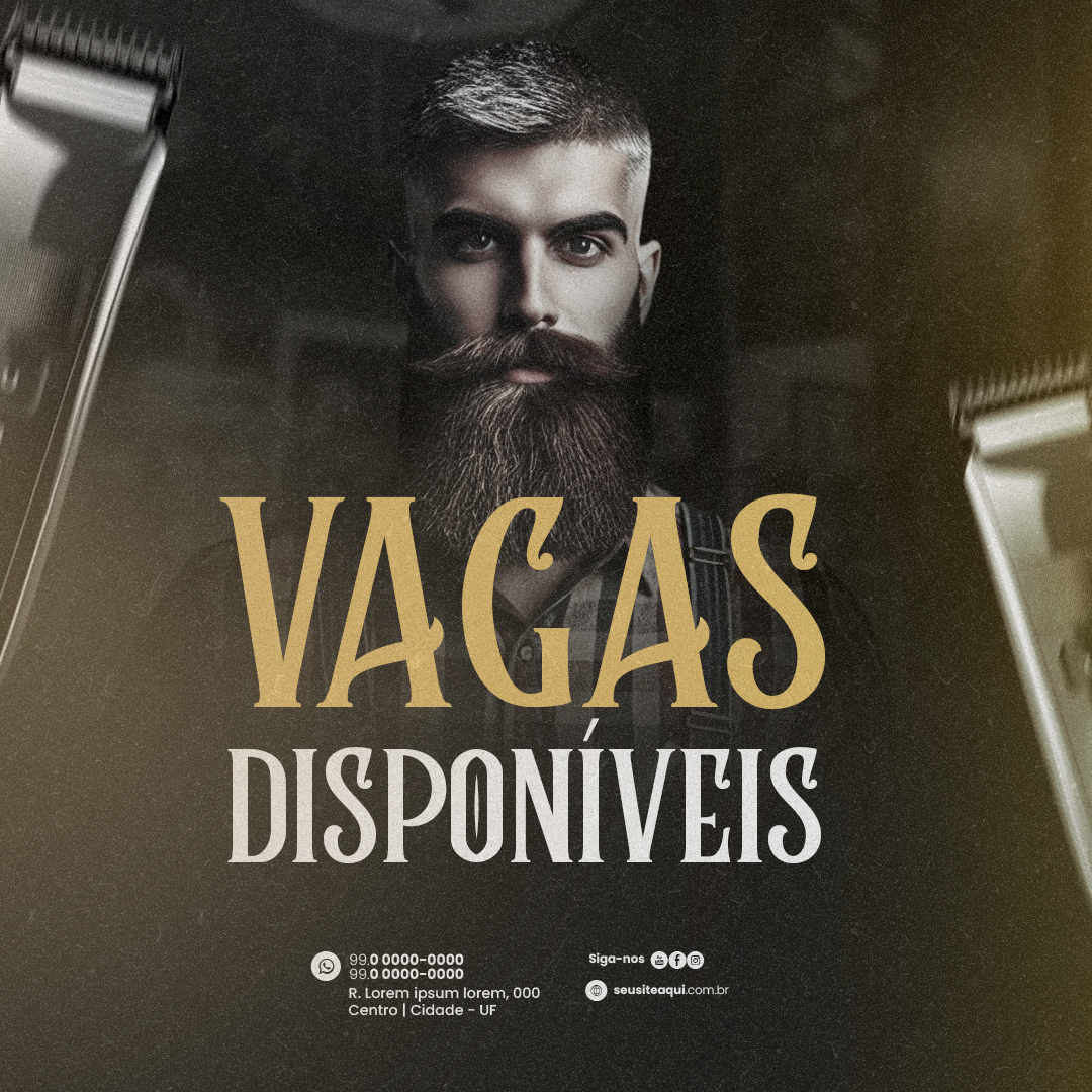 Vagas disponíveis