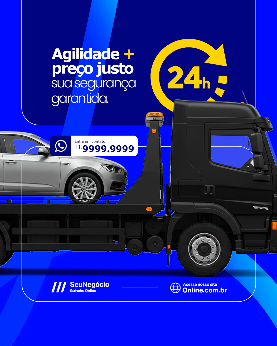 Agilidade + preço justo