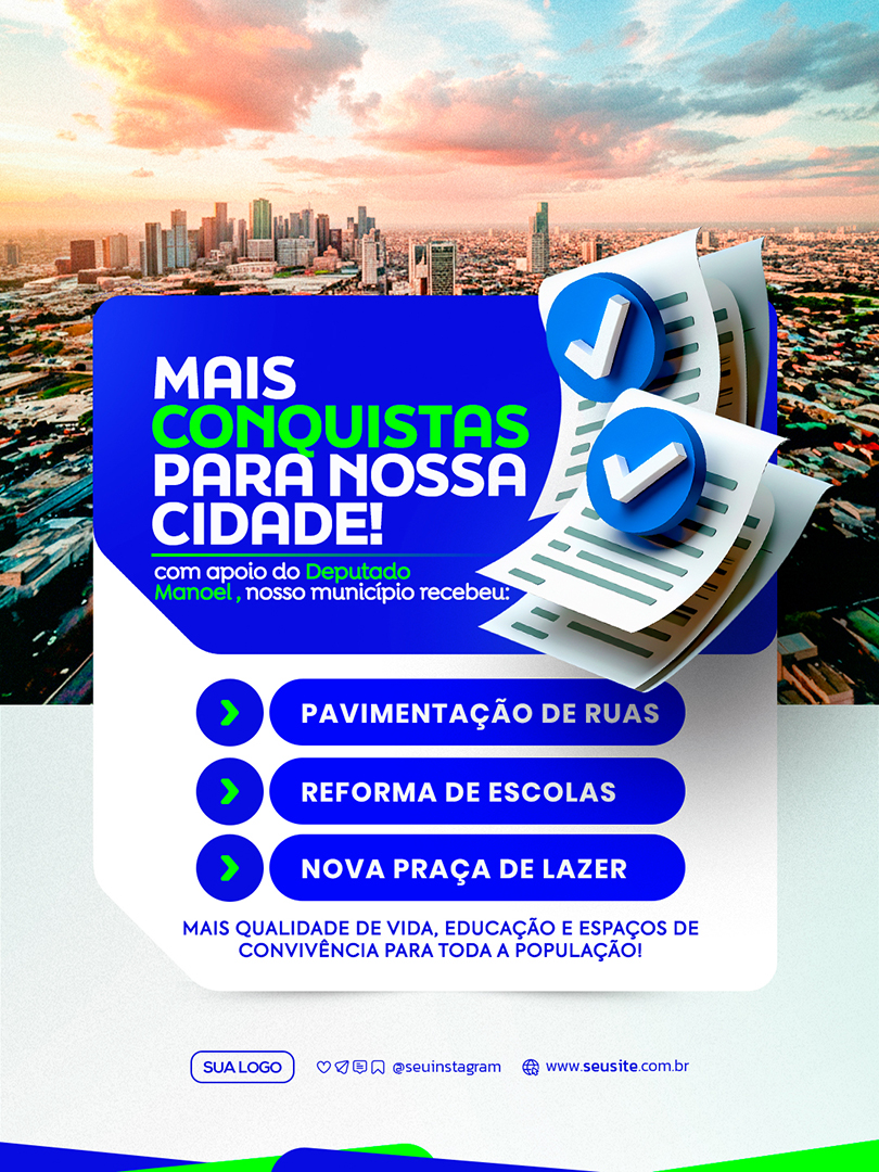 Mais uma conquista para nossa cidade