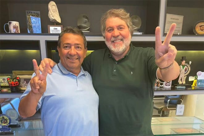 Prefeito Zeinha Torres se reúne com deputado Renildo Calheiros para agradecer por obras em Iguaracy